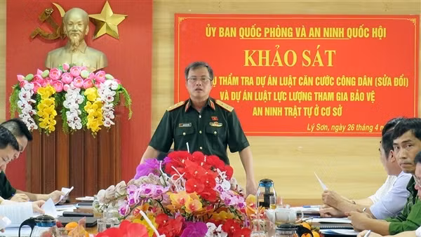 Huyện đảo tiền tiêu Lý Sơn thống nhất cao với nội dung 2 dự thảo luật