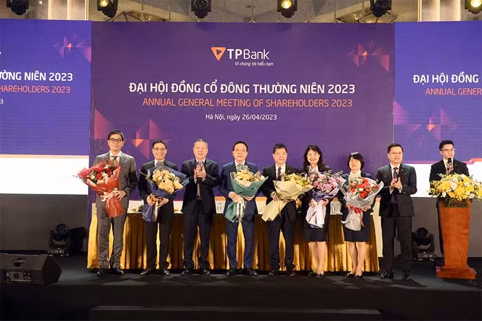 Đại hội cổ đông TPBank: Mục tiêu kinh doanh 8.700 tỷ trong năm 2023, tăng trưởng an toàn, bền vững -0