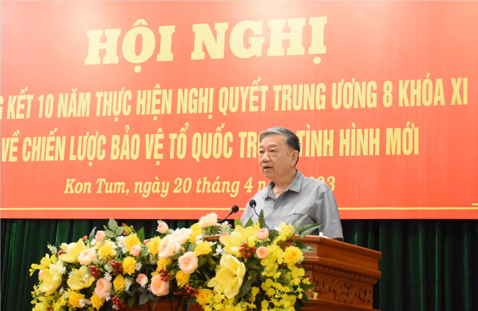 Kon Tum tổng kết 10 năm thực hiện Nghị quyết Trung ương 8 khóa XI -0
