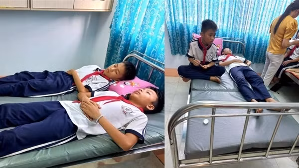 8 học sinh tiểu học nhập viện vì ăn kẹo mua trước cổng trường