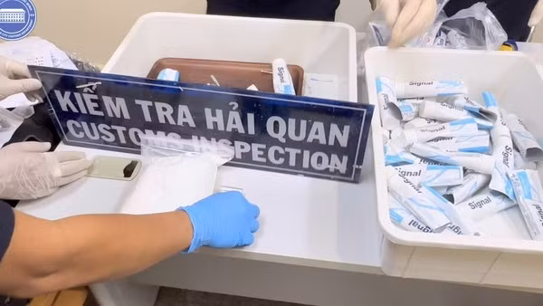 3 tháng đầu năm, số lượng ma tuý thu giữ trên tuyến hàng không rất lớn