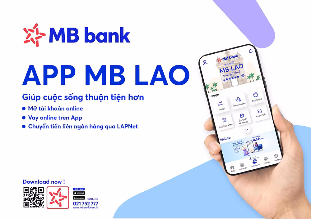 Ra mắt ứng dụng ngân hàng App MB Lào -0