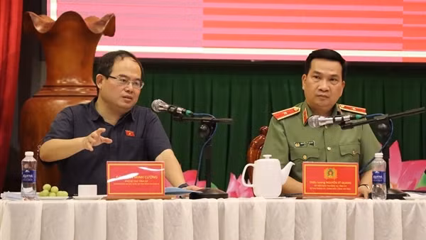 Đại biểu nói về sự cần thiết của các dự án luật do Bộ Công an soạn thảo trình Quốc hội