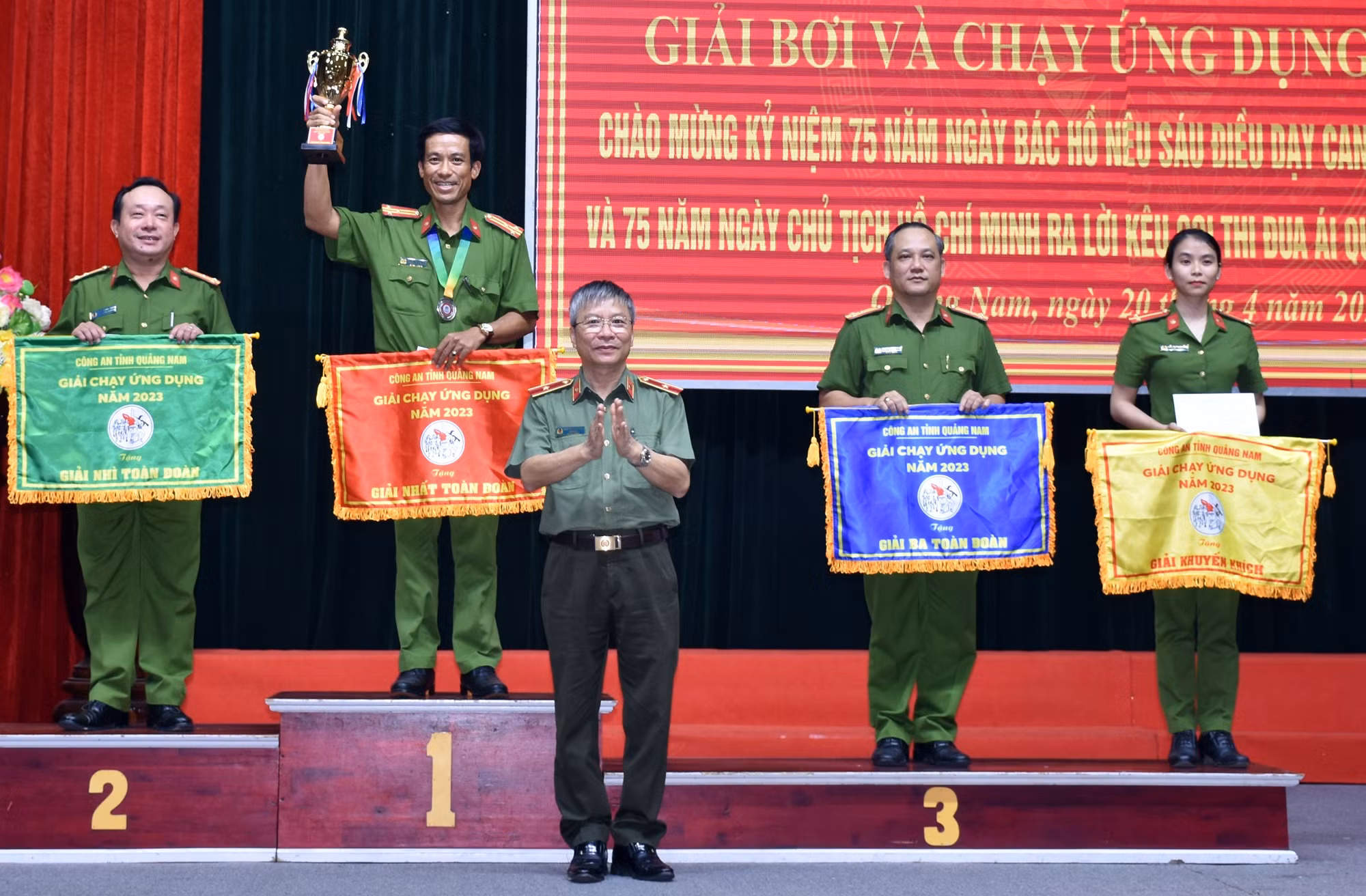 Phát triển thể thao ứng dụng nghiệp vụ trong Công an Quảng Nam -0