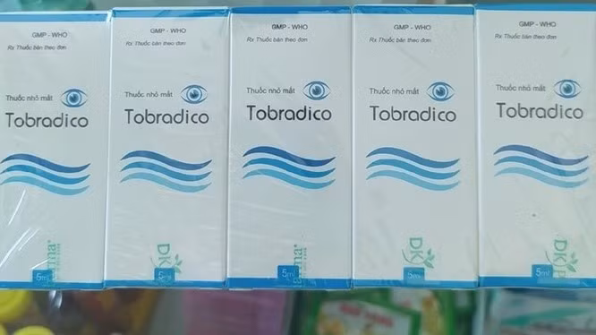 Sản xuất thuốc nhỏ mắt kém chất lượng, bị xử phạt 70 triệu đồng -0