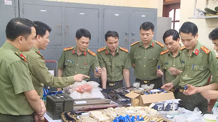 Liên tiếp triệt phá 2 đường dây chế tạo, tàng trữ, mua bán vũ khí, vật liệu nổ quy mô lớn -1