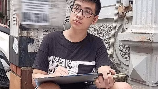 Họa sĩ trẻ Nam Long và những bức tranh chất chứa tình yêu thương