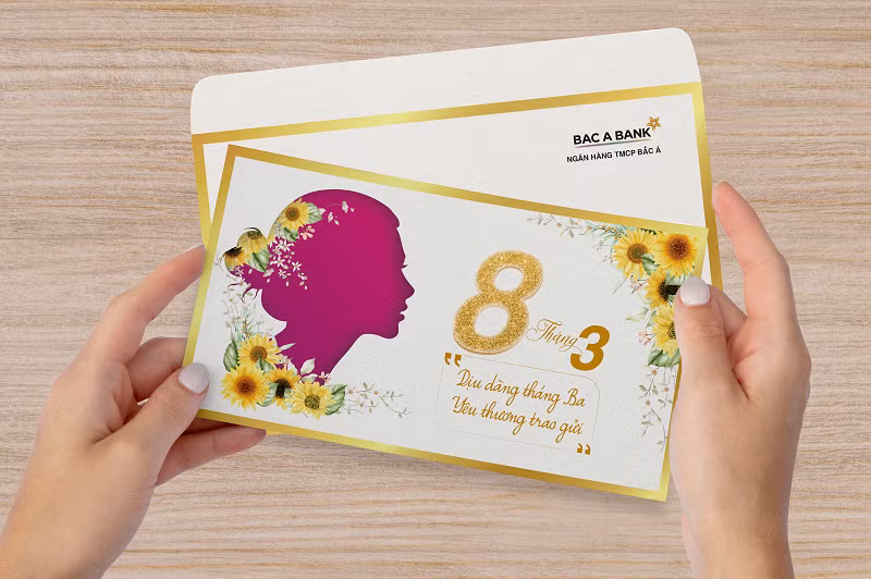 Món quà đặc biệt BAC A BANK dành tặng khách hàng nữ nhân ngày Phụ nữ năm 2023 -0