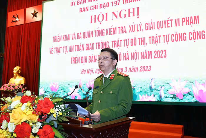 Hà Nội ra quân tổng kiểm tra, xử lý vi phạm trật tự giao thông, đô thị -0