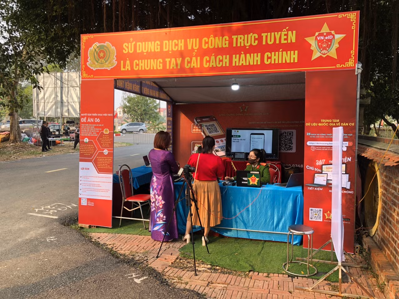 Sáng kiến tuyên truyền Đề án 06, cấp tài khoản định danh điện tử VmeID của Công an Bắc Giang -0
