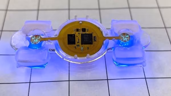 Vi điện tử cung cấp điều khiển từ xa cho robot sinh học