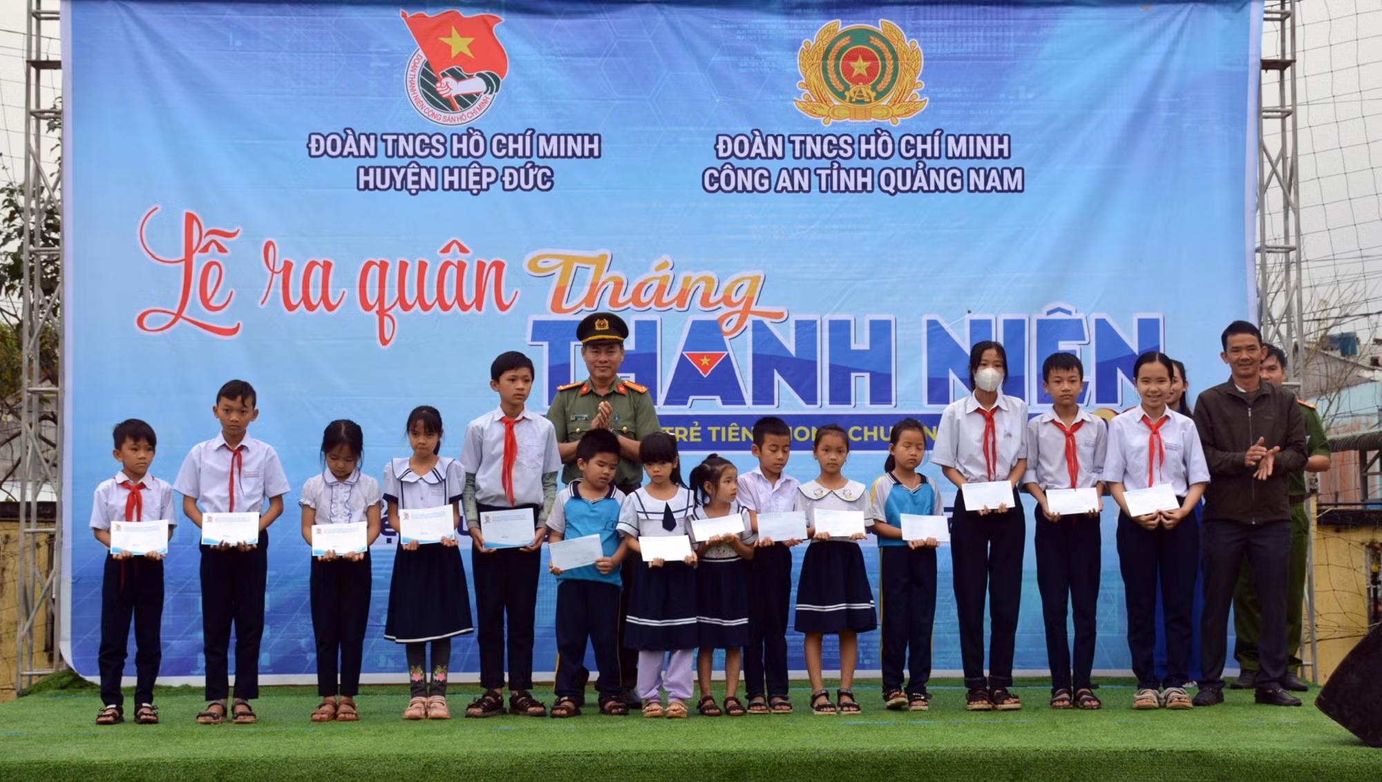 Tuổi trẻ Công an Quảng Nam với nhiều hoạt động ý nghĩa hướng về cộng đồng -0