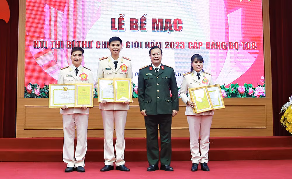 Trường Cao đẳng ANND I tổ chức Hội thi Bí thư chi bộ giỏi -0