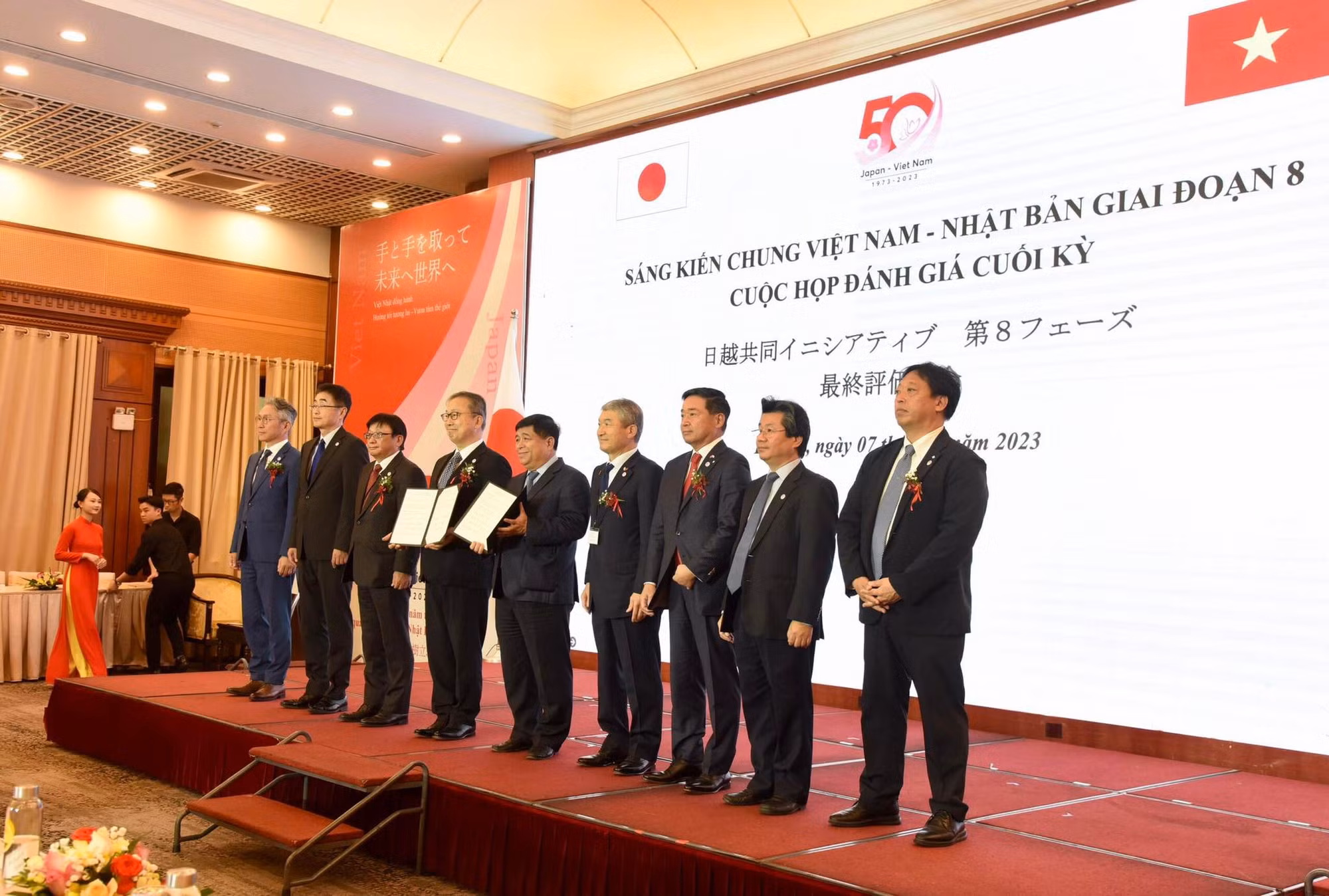 Kết thúc giai đoạn 8 Sáng kiến chung Việt Nam - Nhật Bản. -0