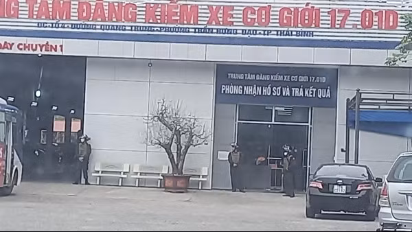 Hai trung tâm đăng kiểm tại Thái Bình hoạt động trở lại