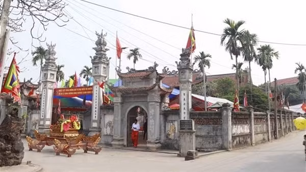 Vĩnh Phúc: Đón nhận Bằng xếp hạng di tích quốc gia đặc biệt cụm đình Hương Canh
