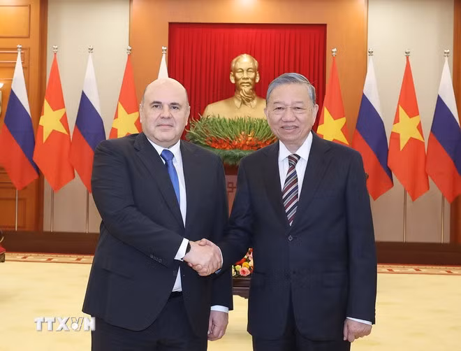 Thông cáo chung về kết quả chuyến thăm chính thức Việt Nam của Thủ tướng Nga -0