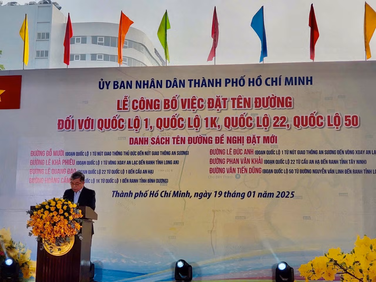 TP Hồ Chí Minh có đường Đỗ Mười, Lê Đức Anh, Lê Khả Phiêu, Phan Văn Khải -0