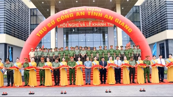 Khánh thành Trụ sở làm việc Công an tỉnh An Giang