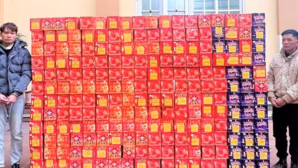 Phát hiện, thu giữ hơn 600 kg pháo nổ nhập lậu