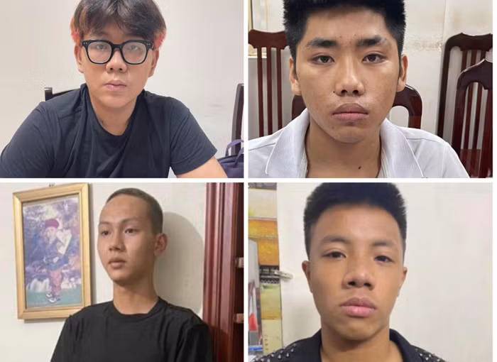 Toàn bộ 6 đối tượng liên quan vụ cướp xe máy của chị lao công bị tóm gọn -0