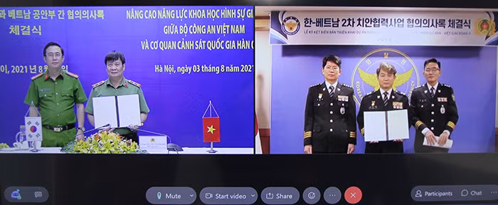 Việt Nam – Hàn Quốc tăng cường nâng cao năng lực khoa học hình sự ảnh 1 Việt Nam – Hàn Quốc tăng cường nâng cao năng lực khoa học hình sự -0