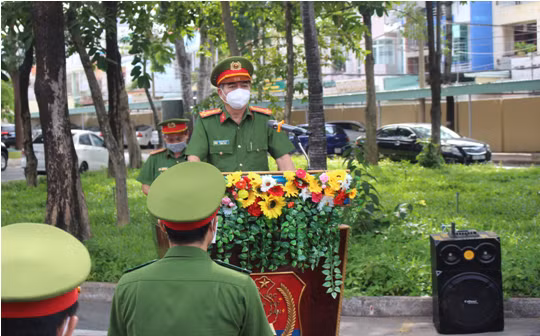 Công an TP Thủ Đức tiếp nhận 50 cán bộ, học viên CSND phòng, chống dịch -0