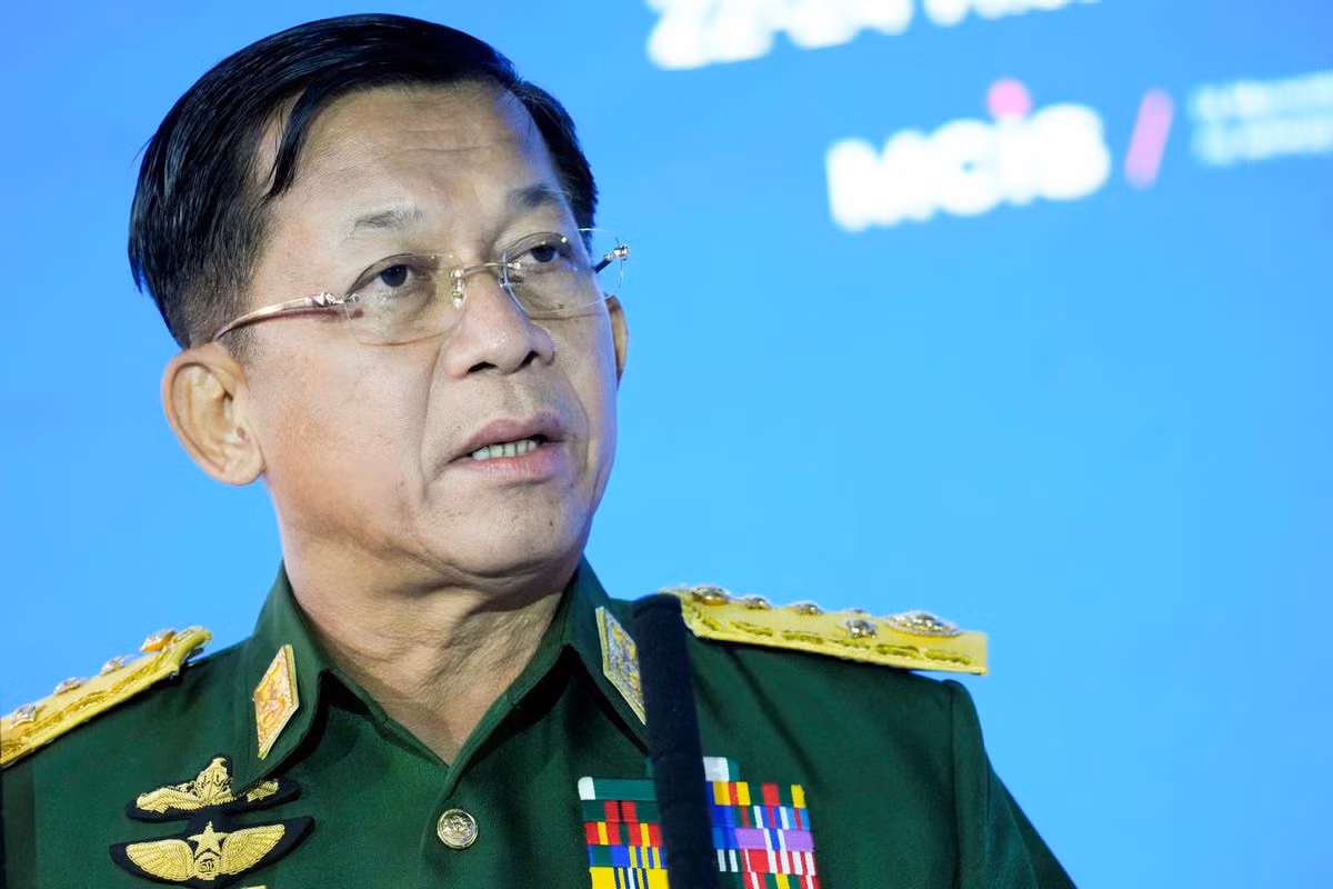 Thống tướng Myanmar cam kết tổ chức bầu cử, sẵn sàng hợp tác với ASEAN -0