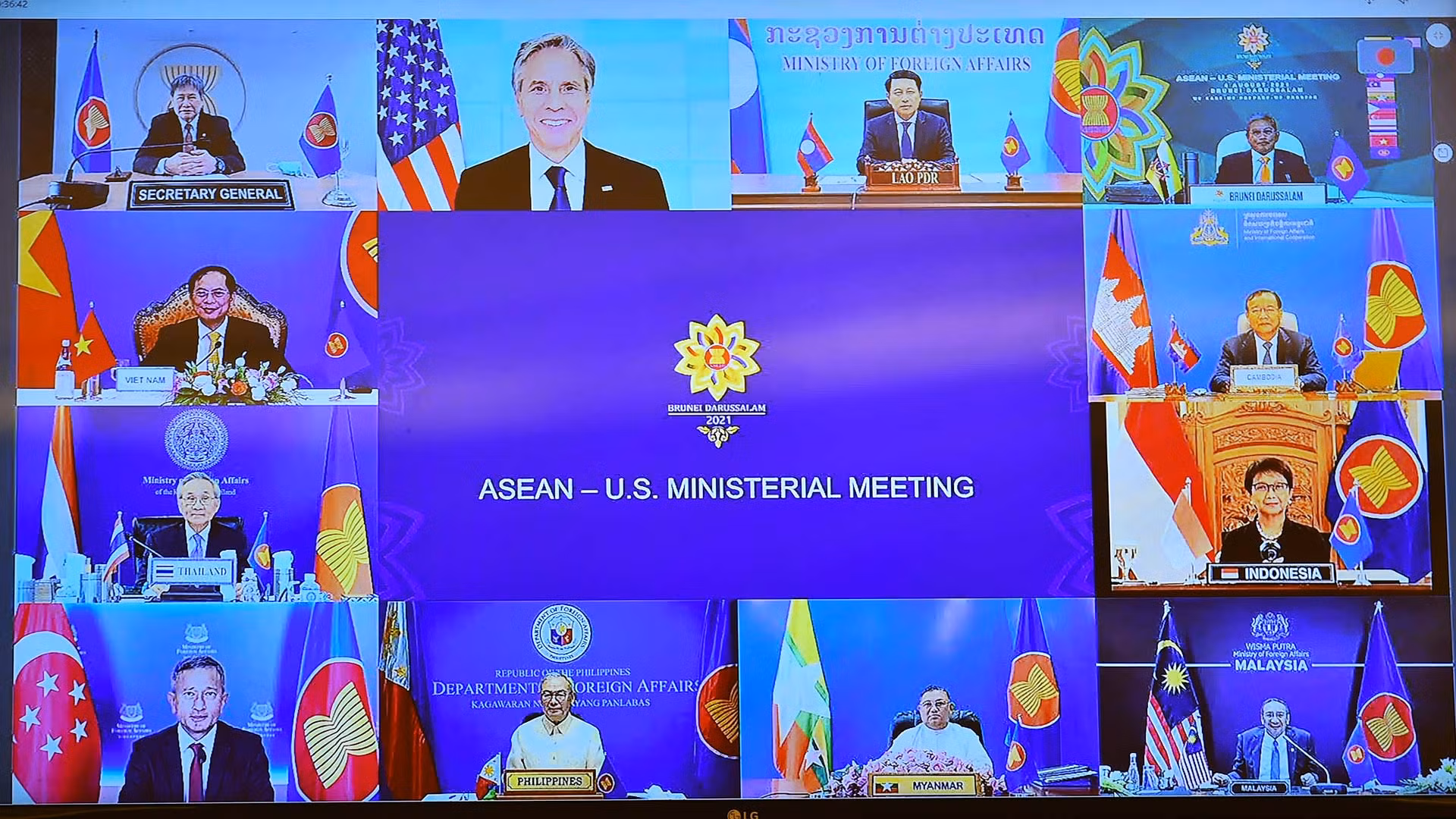 Hội nghị Bộ trưởng Ngoại giao ASEAN – Hoa Kỳ -0