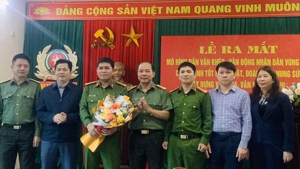 Mô hình dân vận khéo xây dựng khối đại đoàn kết nhân dân, phát triển phong trào bảo vệ ANTQ
