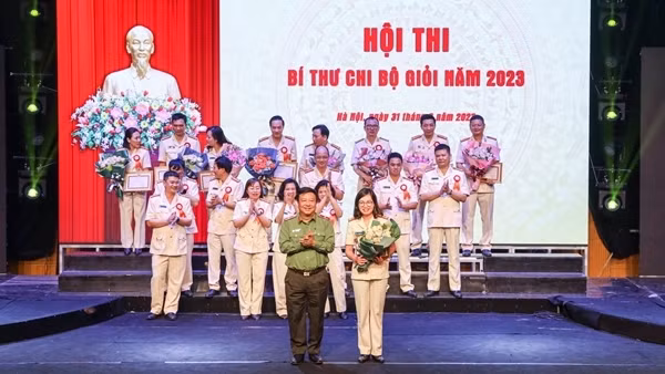 Hội thi Bí thư Chi bộ giỏi Cục Truyền thông CAND