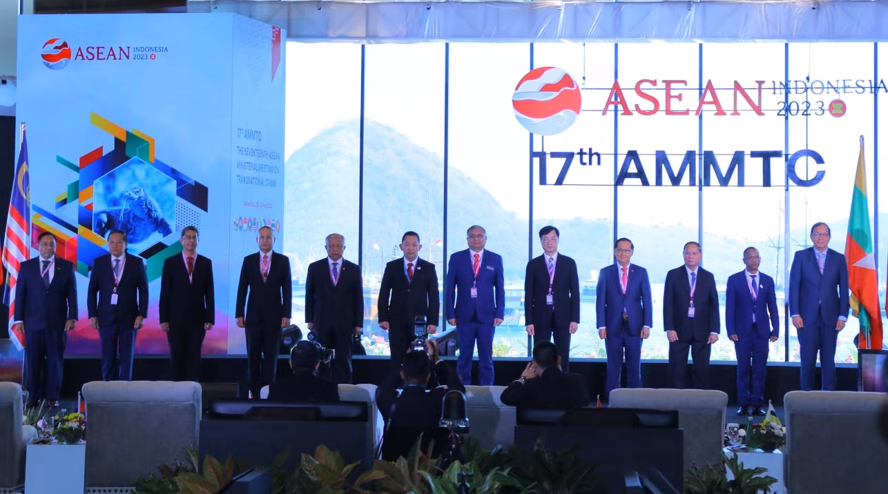 Khai mạc trọng thể Hội nghị Bộ trưởng ASEAN về phòng, chống tội phạm xuyên quốc gia lần thứ 17 -0