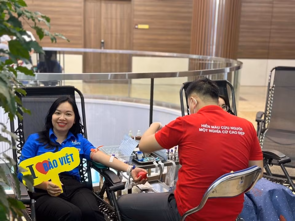 Cán bộ Bảo Việt hiến 2.800 đơn vị máu trong chương trình hiến máu tình nguyện “Bảo Việt - Vì những niềm tin của bạn” -0