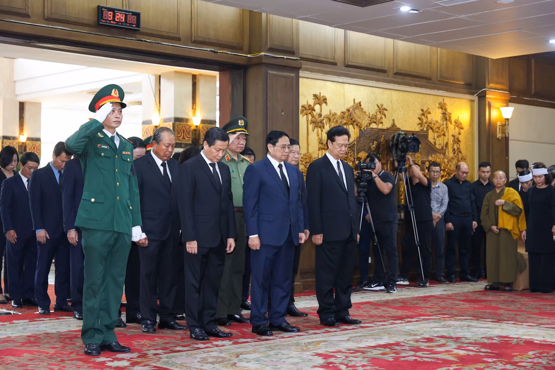 Lãnh đạo Đảng, Nhà nước viếng Phó Thủ tướng Lê Văn Thành -0