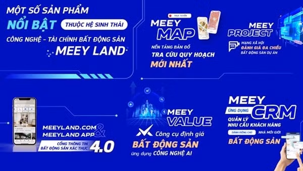 Meey Land đang nhận được sự tin tưởng của nhiều đối tác trên thị trường proptech