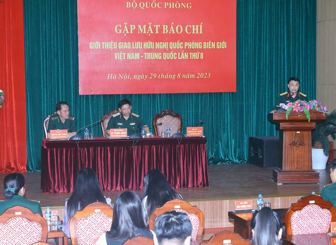 Giao lưu hữu nghị Quốc phòng biên giới Việt Nam - Trung Quốc lần thứ 8 diễn ra từ ngày 7-8/9 -0