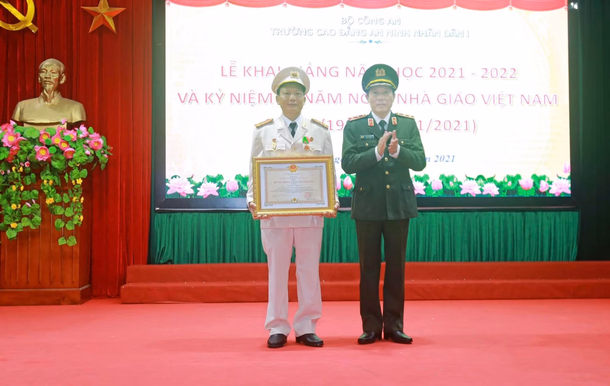 Trường Cao đẳng ANND I khai giảng năm học mới 2021-2022 -0