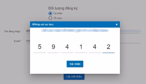 Cấp lại mật khẩu ứng dụng VssID miễn phí qua email cá nhân của người dùng -0