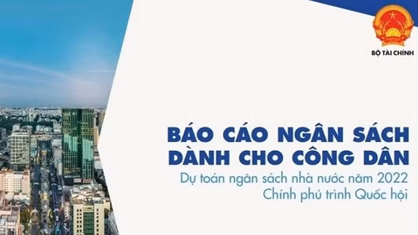 Công bố báo cáo ngân sách dành cho công dân năm 2022