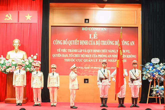 Bộ Công an thành lập Phòng An ninh trên không -0