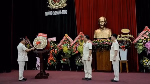Trường Cao đẳng An ninh nhân dân I khai giảng năm học 2021-2022