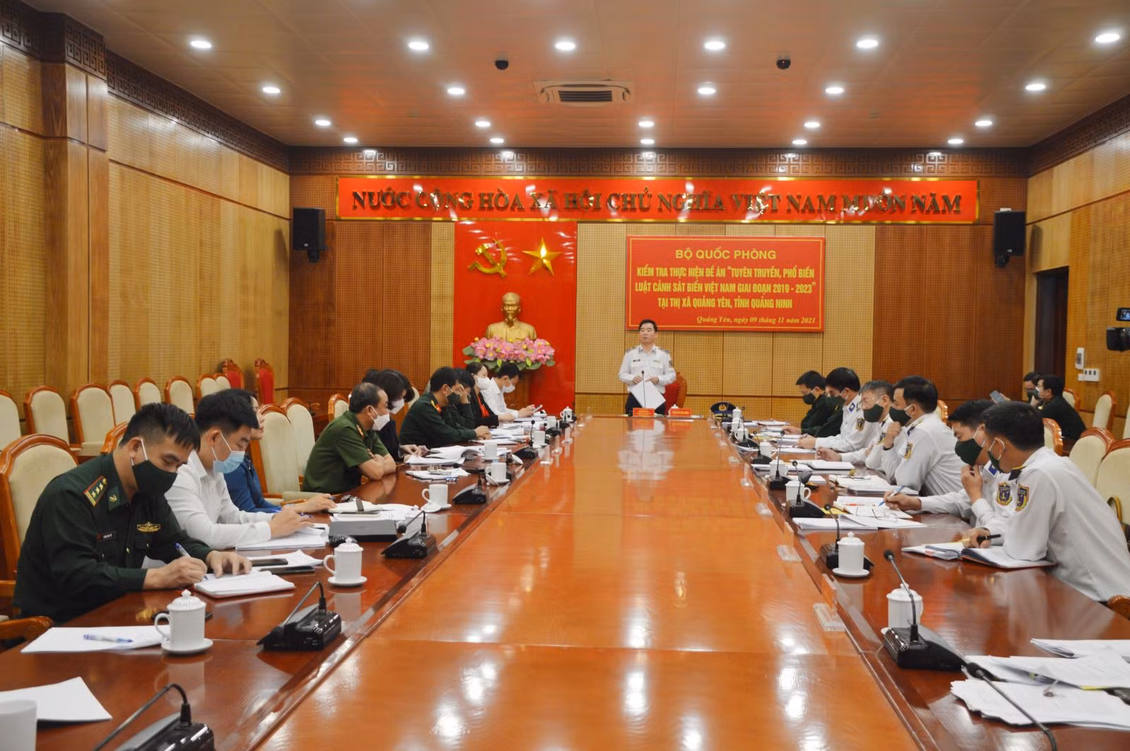 Kiểm tra thực hiện Đề án “Tuyên truyền, phổ biến Luật Cảnh sát biển Việt Nam &nbsp; -0