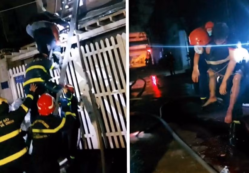 Liên tiếp khuyên người nhảy sông, cứu người thoát đám cháy -0