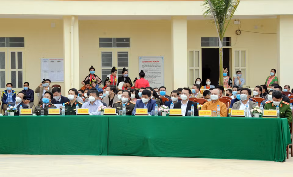 Bộ trưởng Tô Lâm dự “Ngày hội Đại đoàn kết toàn dân tộc” tại Điện Biên -0