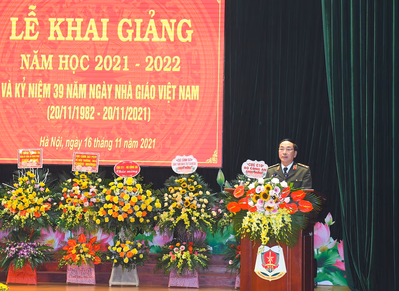 Trường Cao đẳng CSND I vinh dự nhận hai Cờ thi đua của Chính phủ -0
