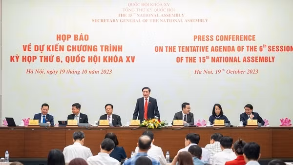 Xem xét thông qua Luật Căn cước và Luật Lực lượng tham gia bảo vệ ANTT ở cơ sở tại Kỳ họp thứ 6