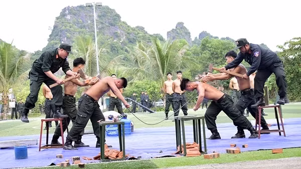 Báo cáo kết quả công tác huấn luyện lực lượng CSCĐ năm 2023