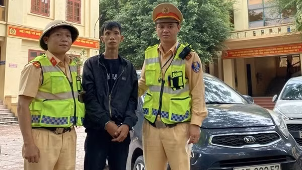Trộm xe ở Thái Bình, bị bắt tại Nghệ An