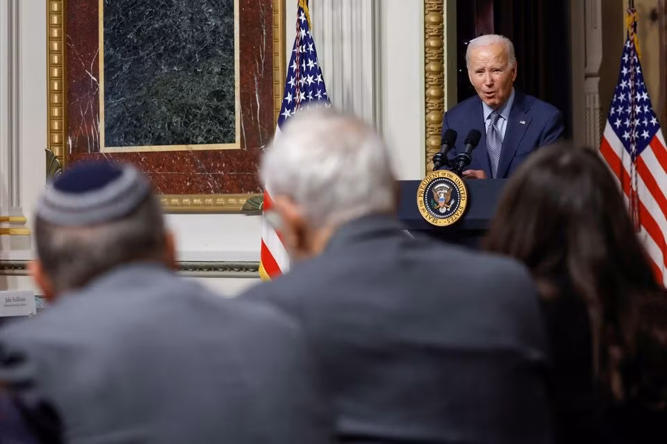 Tổng thống Mỹ rắn giọng với Iran về xung đột Hamas - Israel -0