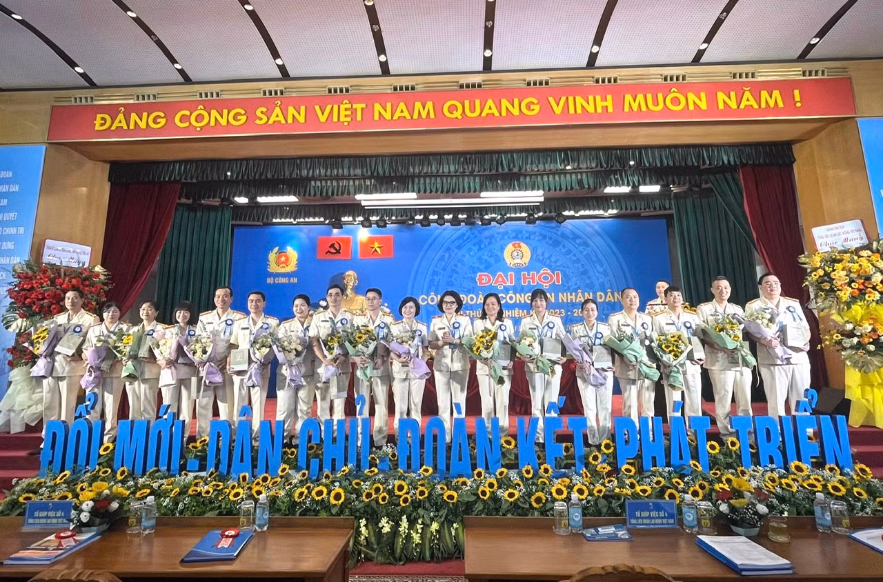 Bế mạc Đại hội Công đoàn CAND lần thứ VI -0